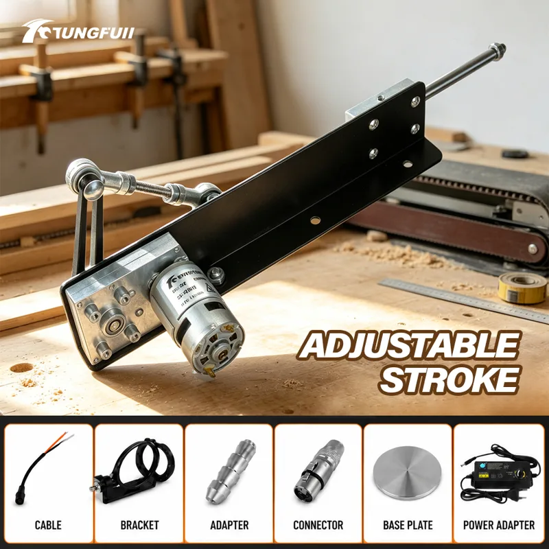 Diy Automation - TUNGFUII DC24V Reciprocating Linear Actuator 6-20cm