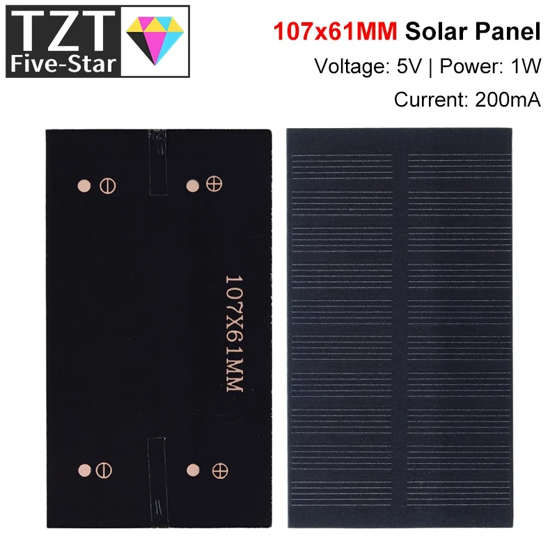 Home Automation Diy Kit - smart electronics Solar Panel 1W 5V