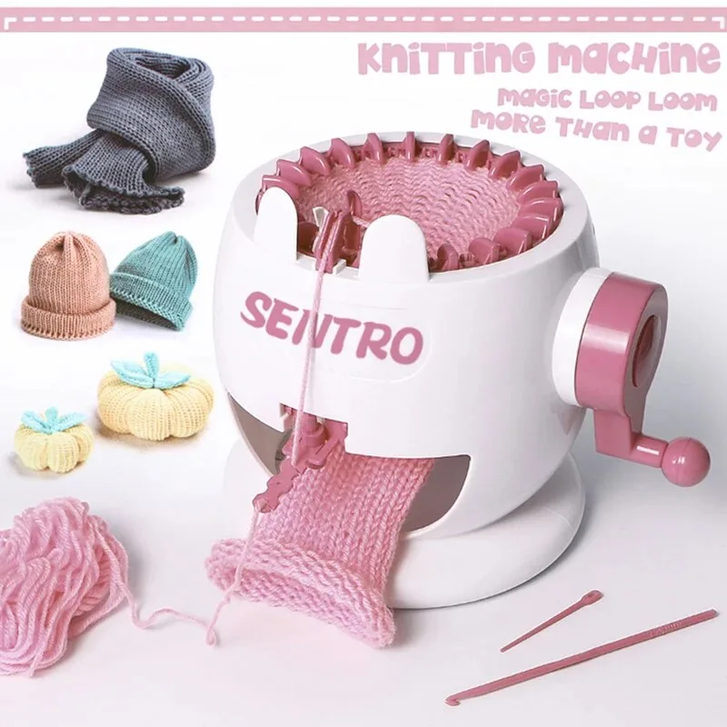 Diy Automation - 22 DIY Needles Knitting Machine Round