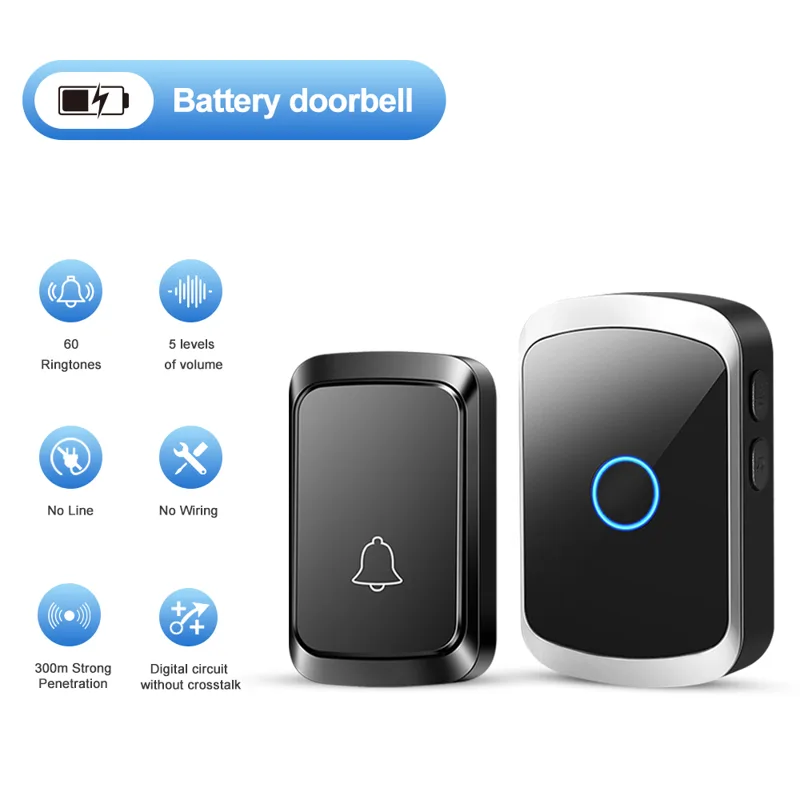 Smart Home Automation Diy - Smart Wireless Doorbell Door Chime Kit