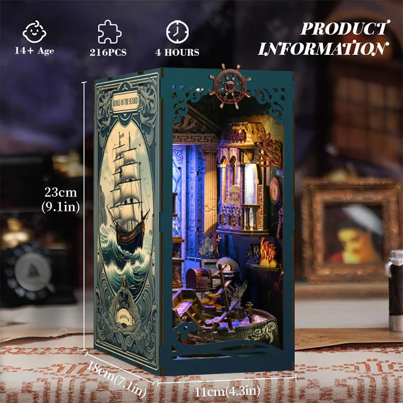 Home Automation Diy Kit - 3D Wooden DIY Bookend Puzzle Handmade