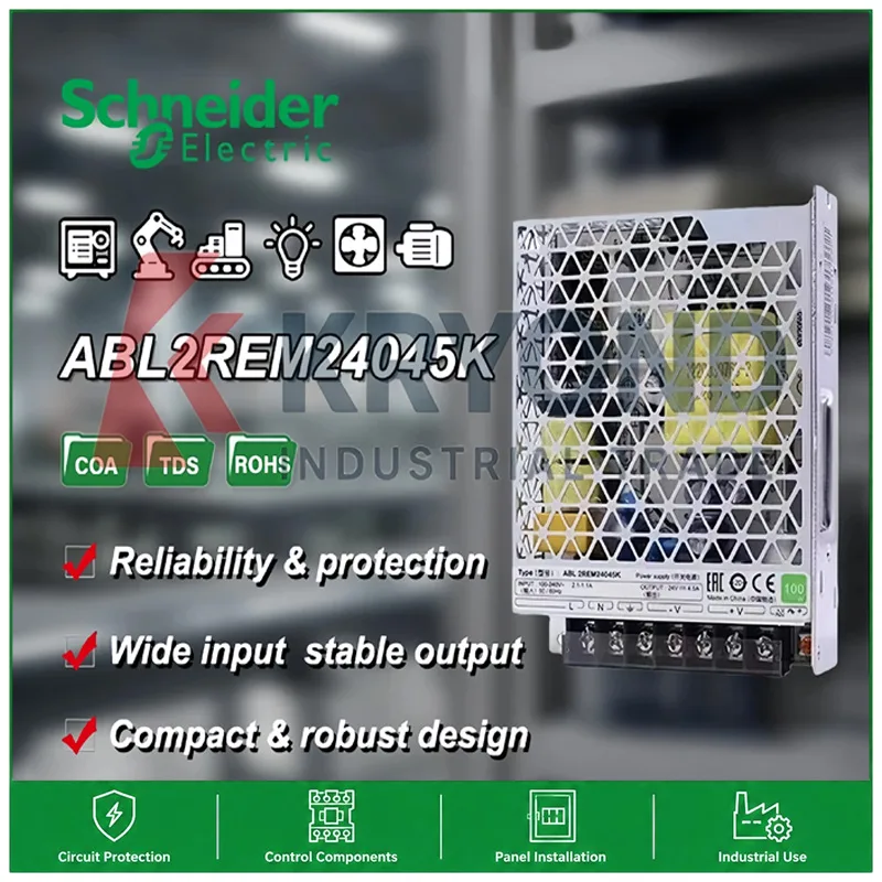 Home Automation Systems Diy - Schneider Electric ABL2REM24045K 100W 24V Power