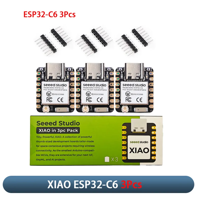 Home Automation With Arduino - XIAO ESP32-C6 3Pcs Development Board Module