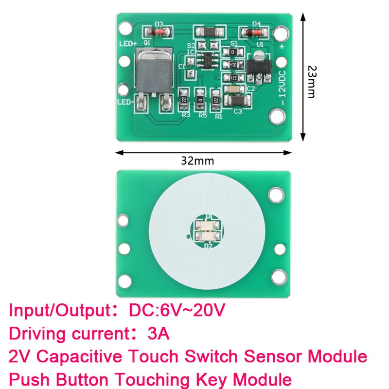 Shelly Relay Module - 10PCS-1 12V Capacitive Touch Switch Sensor
