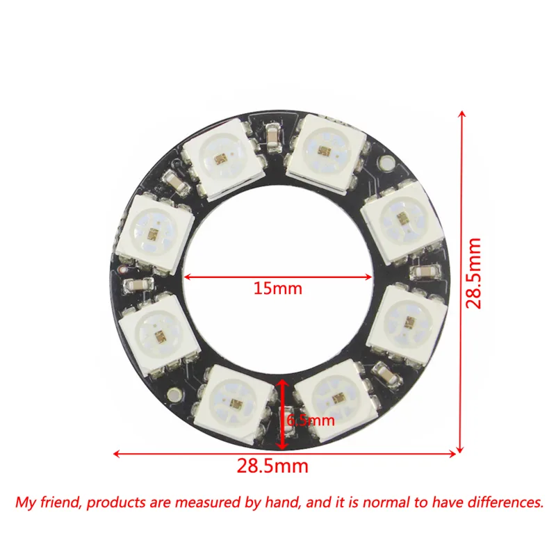 Home Automation Diy Kit - RGB LED Ring Light 8 Bits
