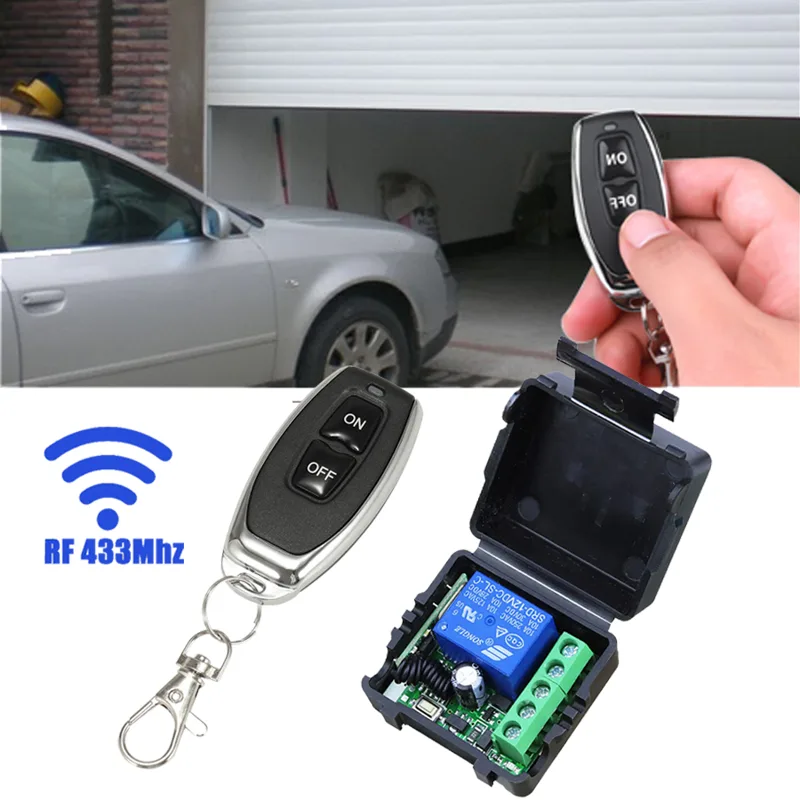 433Mhz Receiver Module - DC 12V Remote Control Smart Switch