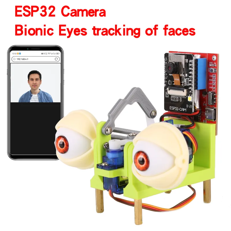Diy Automation - WatchEye ESP32 Camera Bionic Eyes Tracking