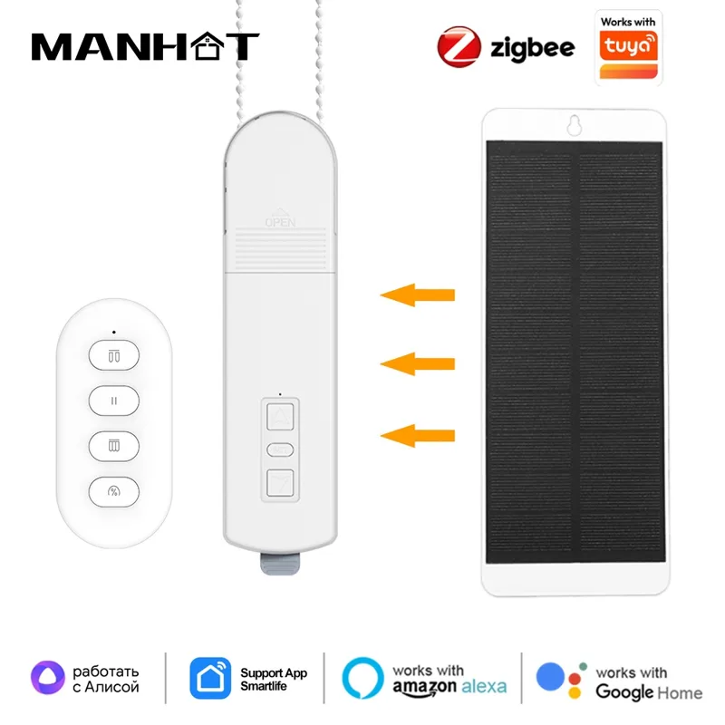 Home Automation Diy - Work With Tuya Zigbee Smart Curtain