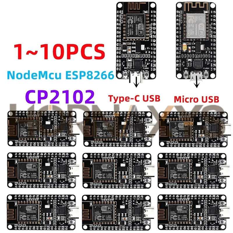 Esp8266 Nodemcu Board - 1-10PCS/Wireless Module CP2102 NodeMcu V3 V2