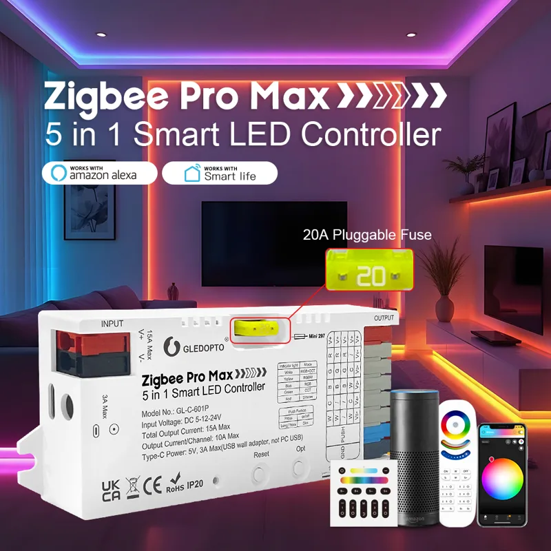 Zigbee Coordinator Stick - GLEDOPTO ZigBee 3.0 Pro Max 5-in-1
