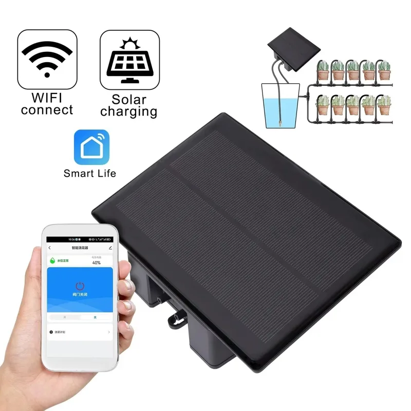Smart Home Automation Diy - WIFI Solar Automatic Watering Machine Kit