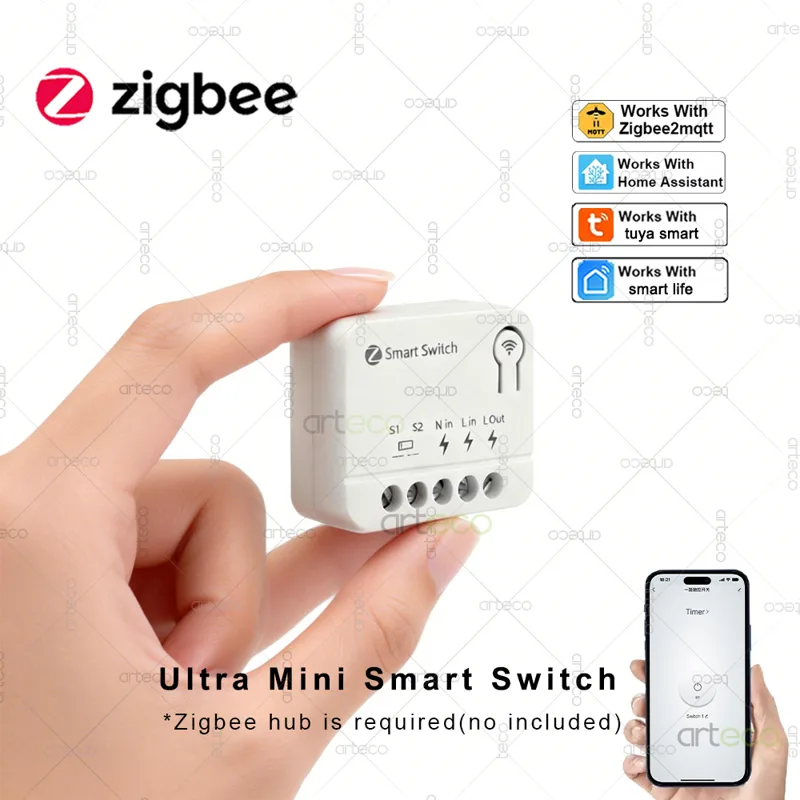 Home Automation Diy - Zigbee Mini Breaker DIY Smart Switch