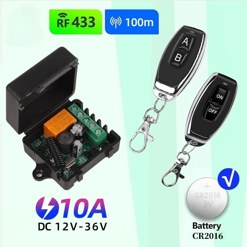 Home Automation Diy Kit - 433Mhz RF Remote Control Wireless Switch