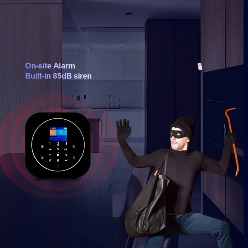 KERUI G12 2G Wifi Wireless Hom - Home Automation Diy ulasan dan harga