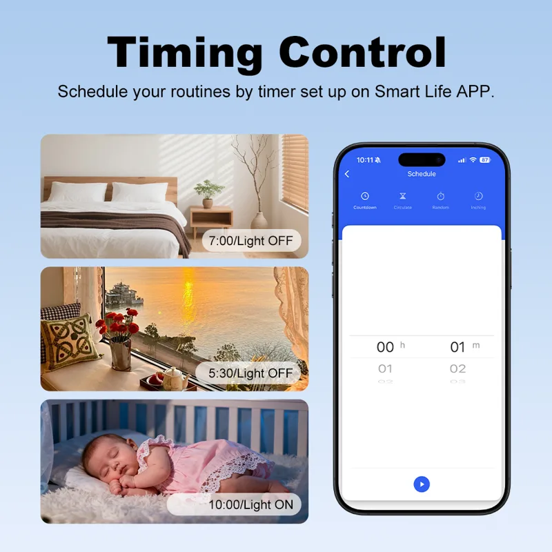 For Tuya WIFI 10A Smart Light  - Home Automation Diy ulasan dan harga