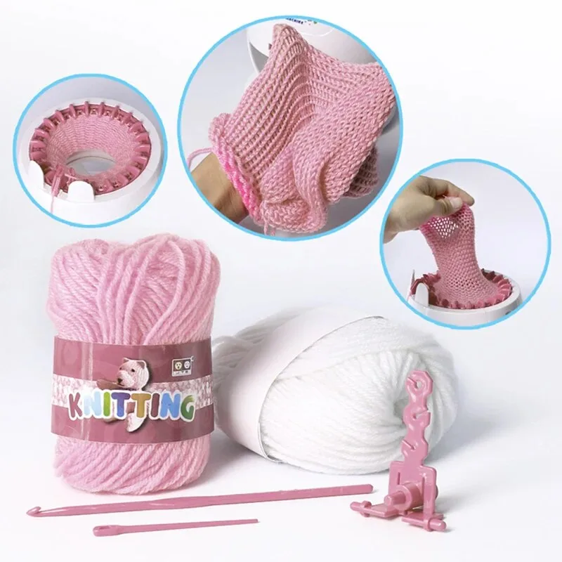 22 DIY Needles Knitting Machin - Diy Automation ulasan dan harga
