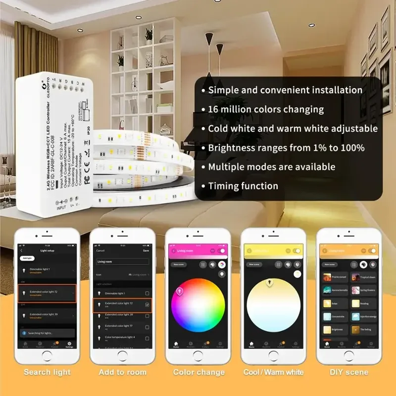 GLEDOPTO Zigbee3.0 RGB+CCT RGB - Zigbee Coordinator Stick ulasan dan harga
