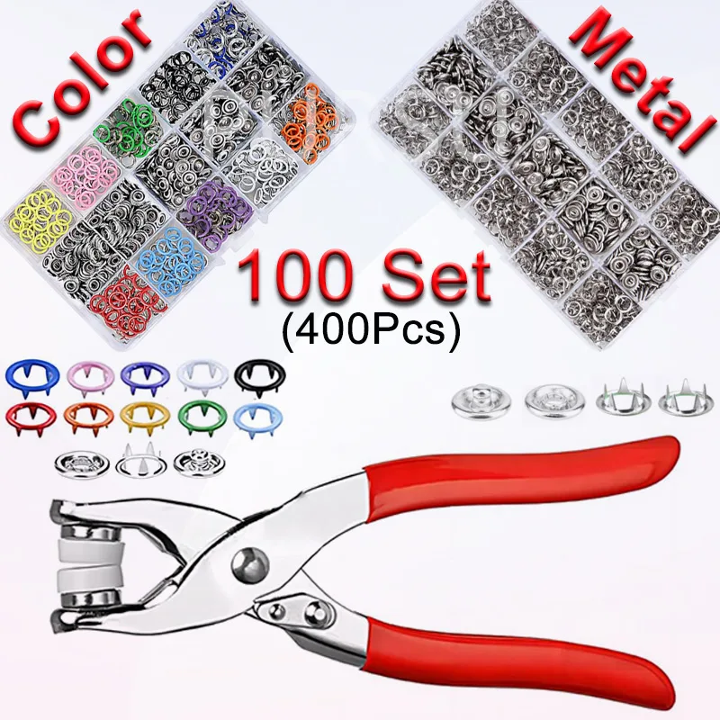 100 Sets Snap Pliers Automatic - Home Automation Diy ulasan dan harga
