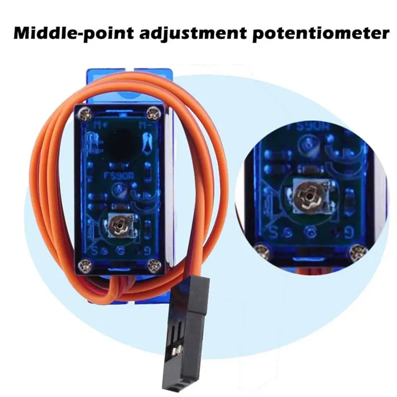 Feetech Mini FS90R Micro Servo - Diy Automation ulasan dan harga