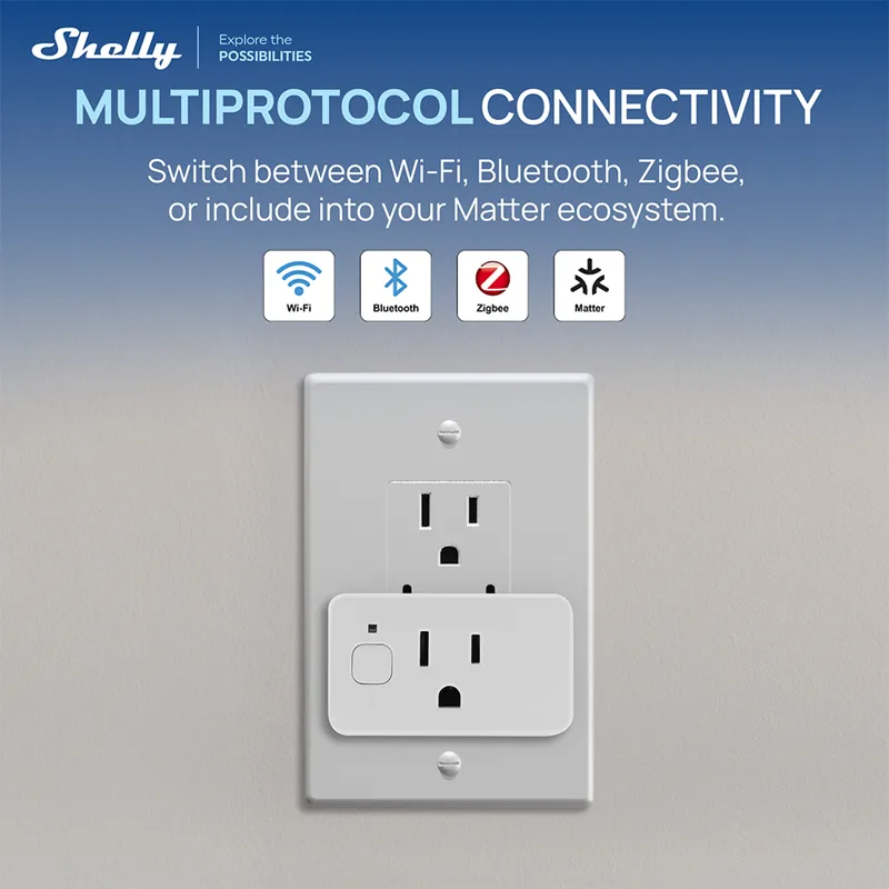 Shelly Plug US Gen4 Zigbee Cer - Shelly Relay Module ulasan dan harga