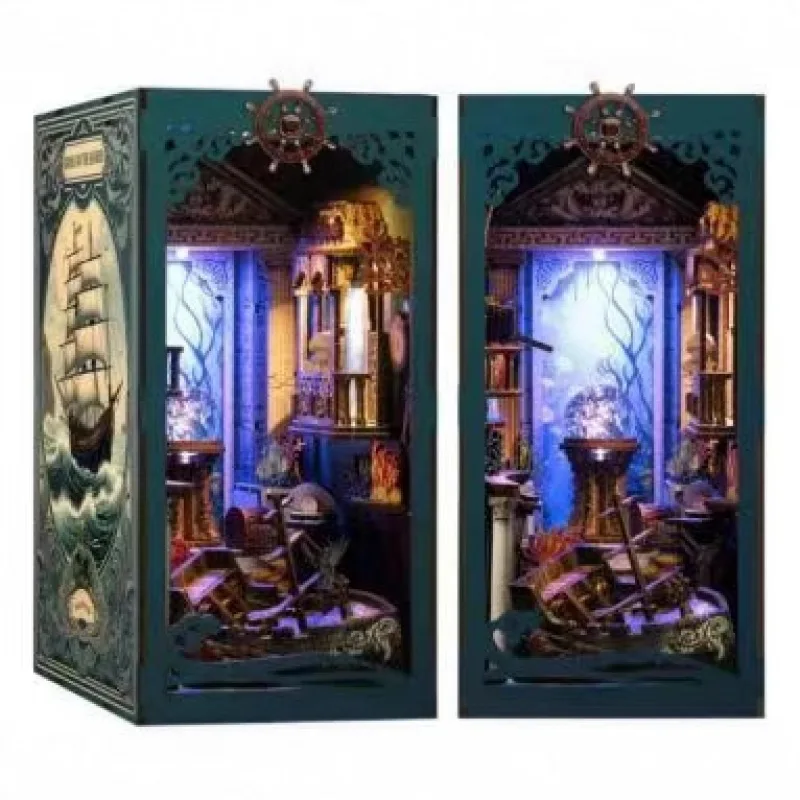 3D Wooden DIY Bookend Puzzle H - Home Automation Diy Kit ulasan dan harga