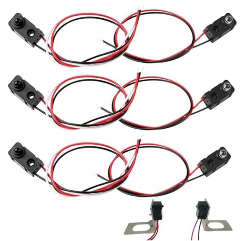 4Pairs IR Break Beam Sensor 3m - Diy Automation Projects ulasan dan harga
