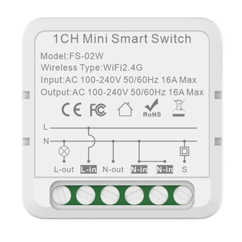 ABJI-Tuya Smart Wifi Switch Fo - Home Automation Diy Projects ulasan dan harga