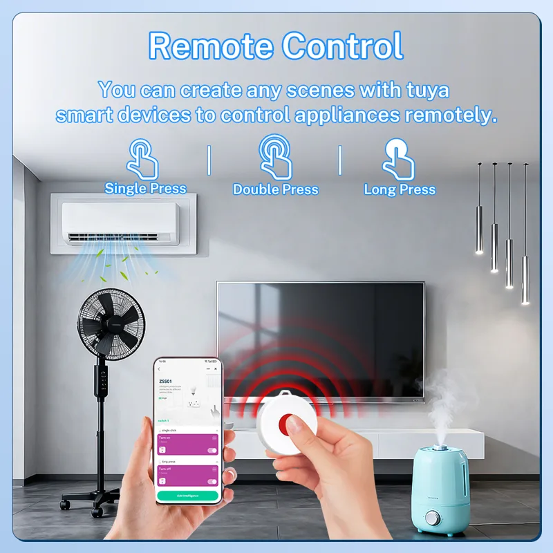 Tuya ZigBee Smart Button IP65  - Home Automation Diy ulasan dan harga