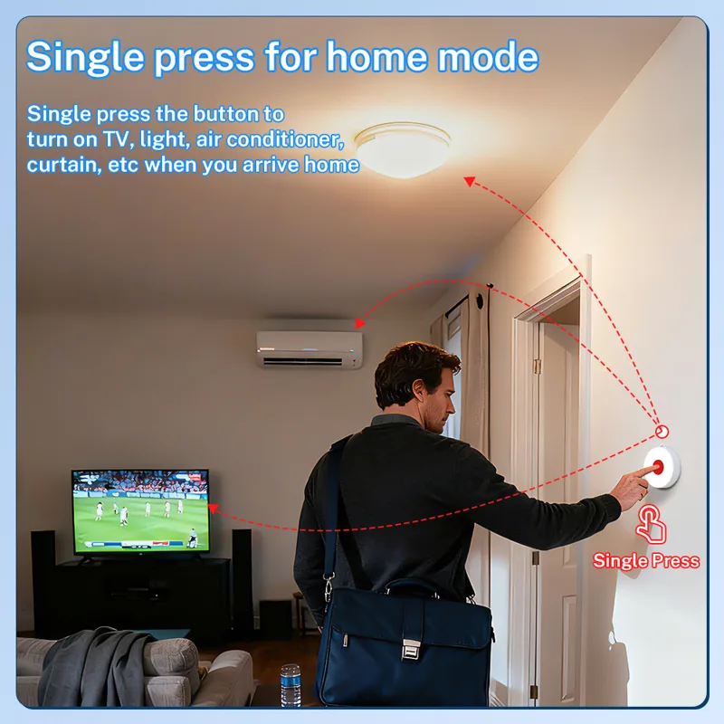 Tuya ZigBee Smart Button IP65  - Home Automation Diy ulasan dan harga