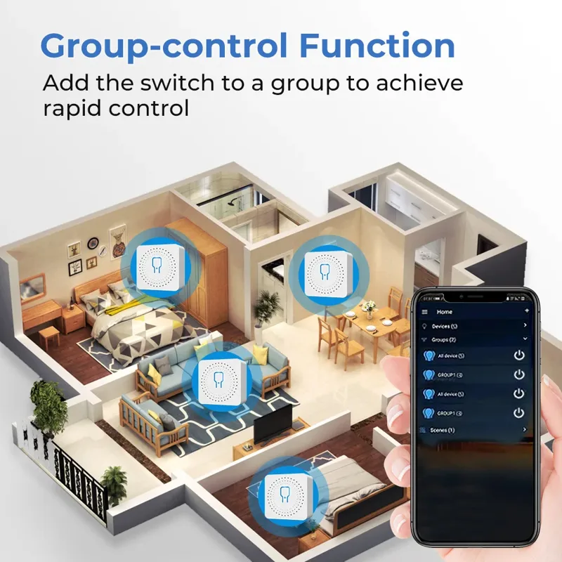 For Tuya Mini Smart WiFi Switc - Home Automation Diy ulasan dan harga