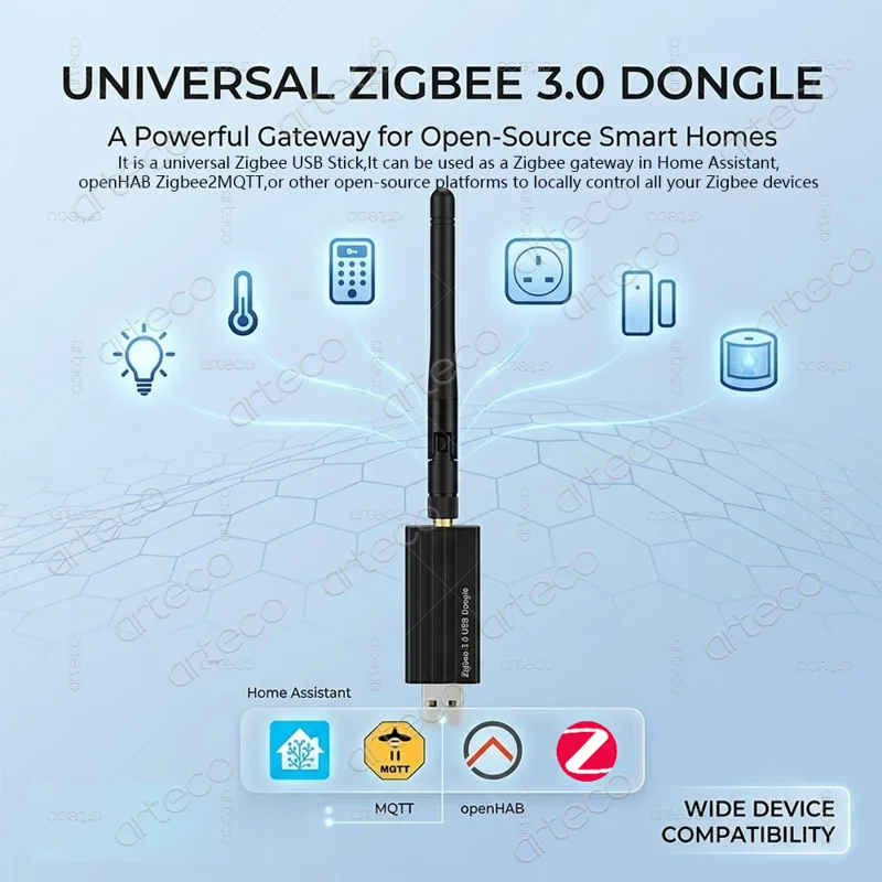 Zigbee 3.0 USB Dongle Universa - Zigbee Coordinator Stick ulasan dan harga
