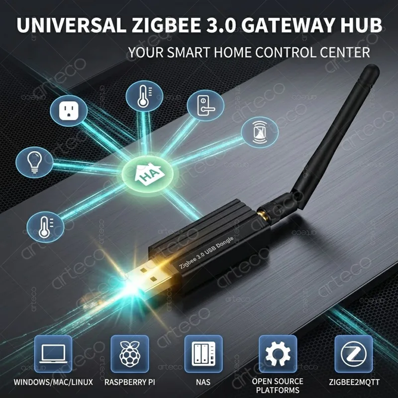 Zigbee 3.0 USB Dongle Universa - Zigbee Coordinator Stick ulasan dan harga