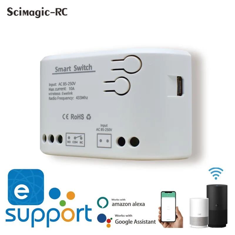 EWELINK Wifi Smart Relay Modul - 433Mhz Receiver Module ulasan dan harga