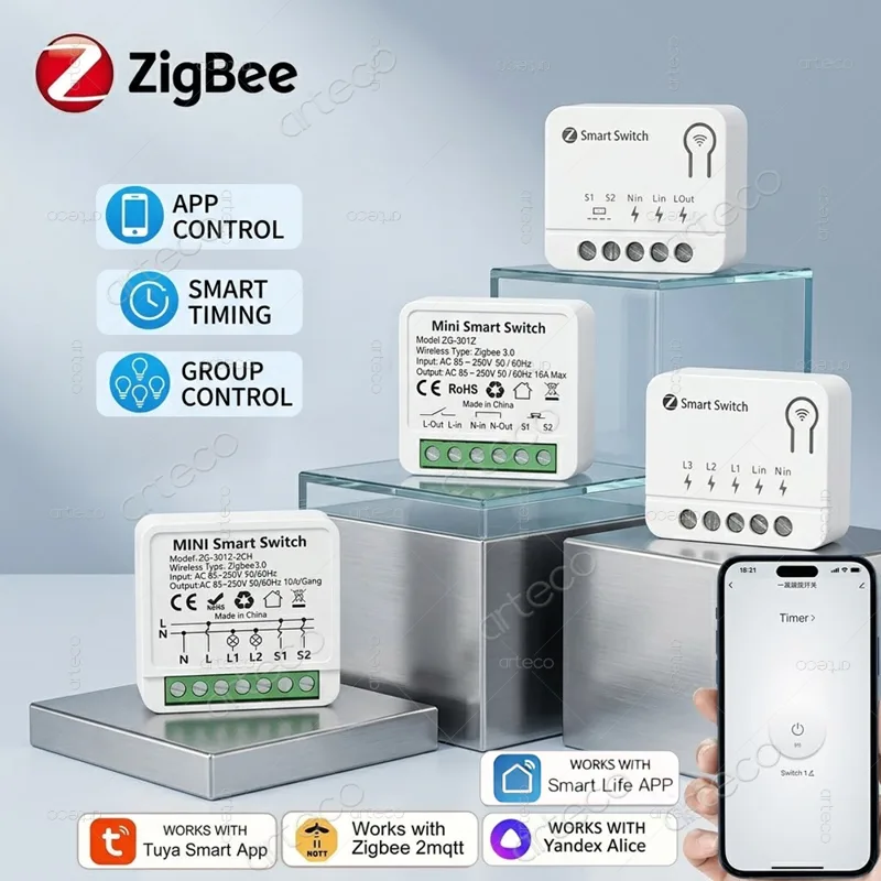 Tuya Zigbee Mini DIY Smart Swi - Home Automation Diy ulasan dan harga