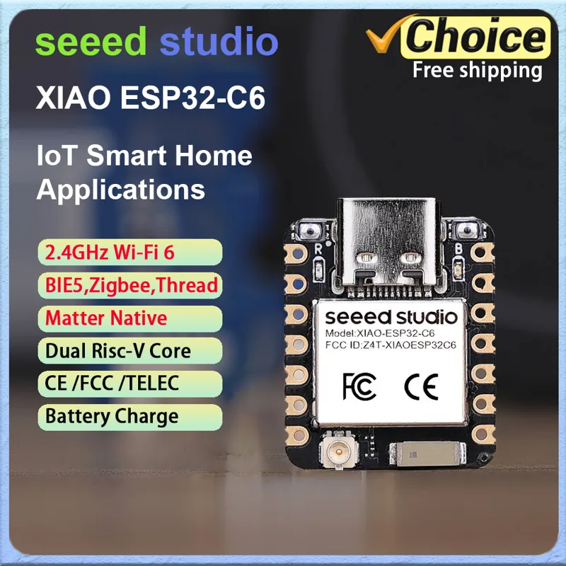 XIAO ESP32-C6 3Pcs Development - Home Automation With Arduino ulasan dan harga