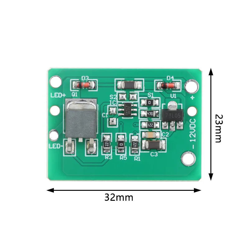 10PCS-1 12V Capacitive Touch S - Shelly Relay Module ulasan dan harga