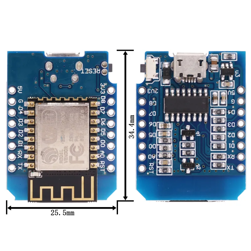 WeMos D1 Mini Pro V3.0 NodeMcu - Esp8266 Nodemcu Board ulasan dan harga