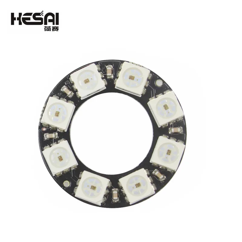 RGB LED Ring Light 8 Bits WS28 - Home Automation Diy Kit ulasan dan harga