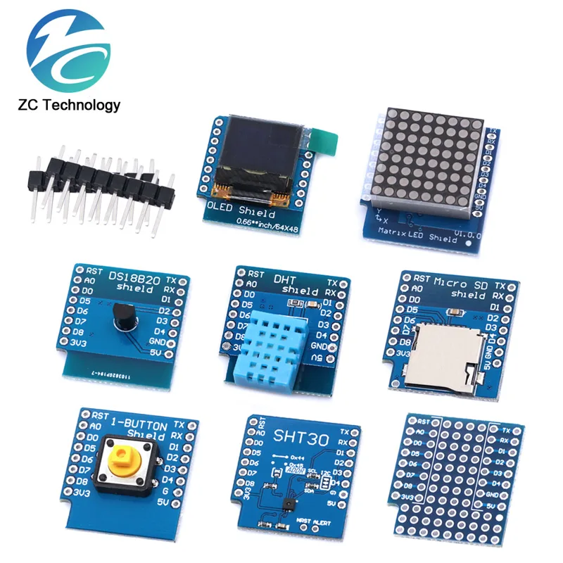 D1 Mini ESP8266 ESP-12F CH340G - Esp8266 Nodemcu Board ulasan dan harga