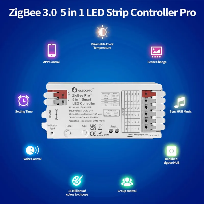 Smart ZigBee 3.0 LED Controlle - Zigbee Coordinator Stick ulasan dan harga