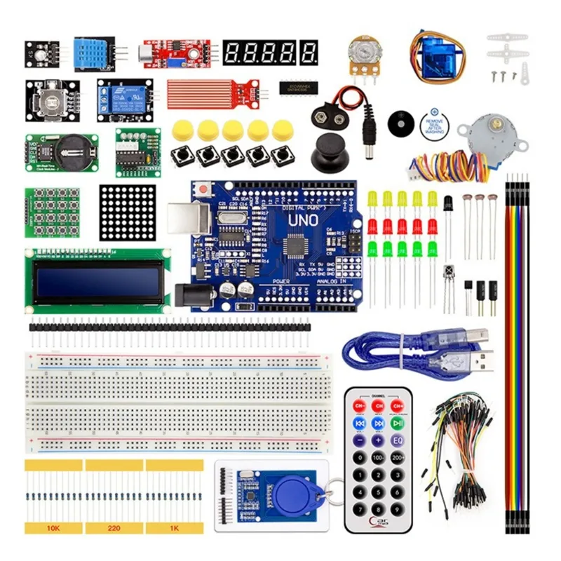 Arduino Starter Kit UNO R3 wit - Home Automation Diy Kit ulasan dan harga