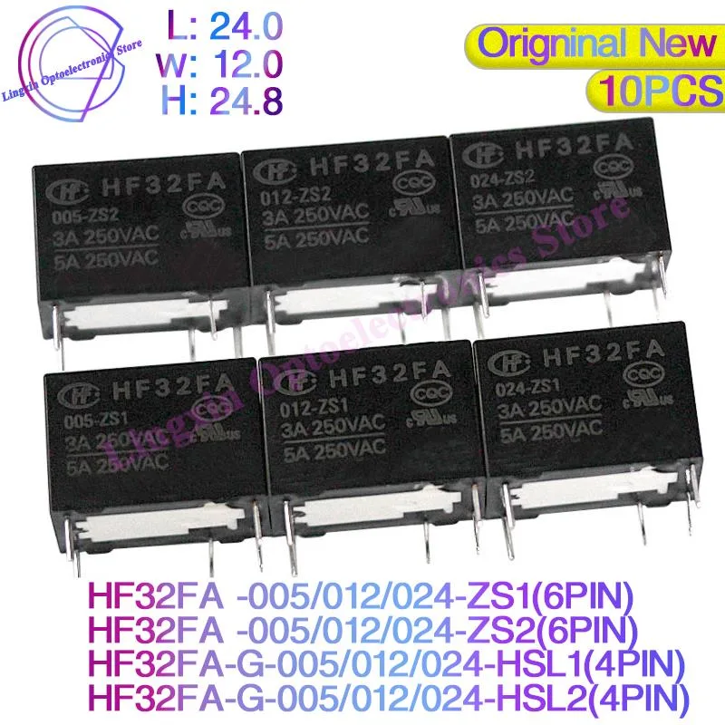 10Pcs/lot HF32FA -G- 005 -012  - Shelly Relay Module ulasan dan harga