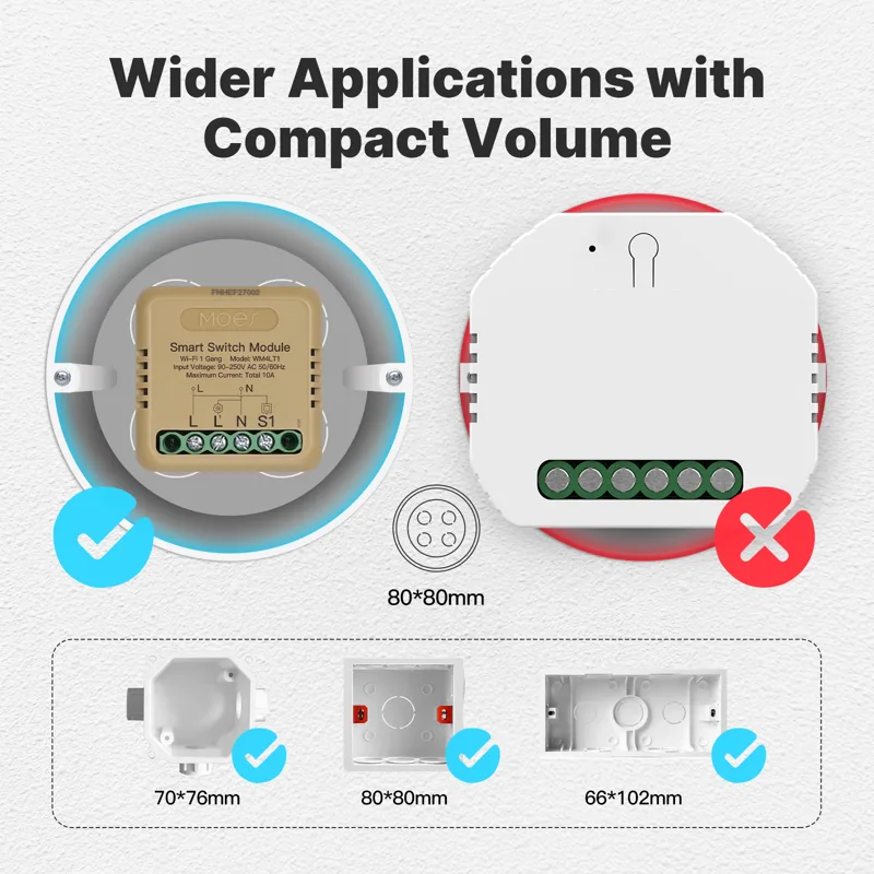 MOES Tuya WiFi Zigbee Mini DIY - Home Automation Diy ulasan dan harga