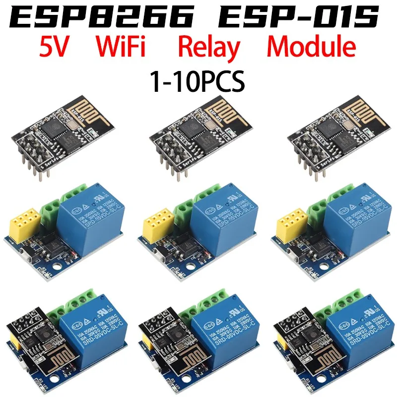 ESP8266 ESP-01 ESP-01S 5V WiFi - Home Automation With Arduino ulasan dan harga