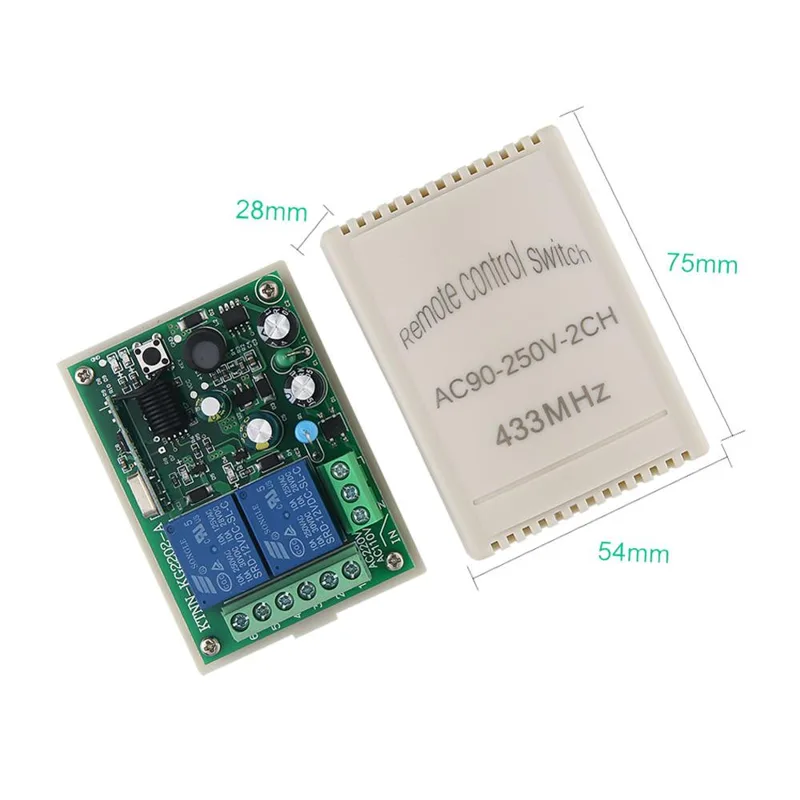433Mhz Universal Wireless Remo - 433Mhz Receiver Module ulasan dan harga