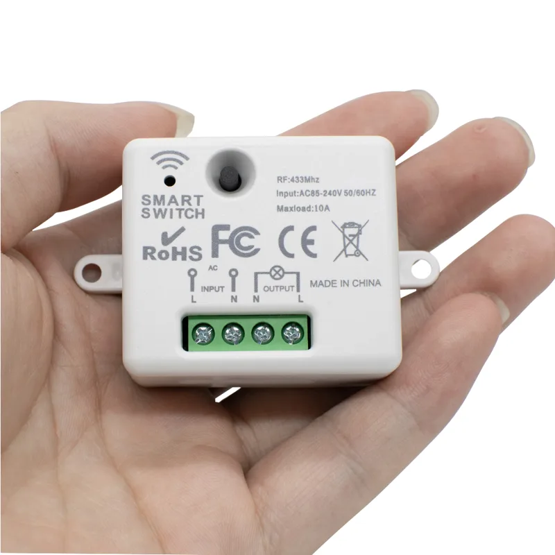 220V 1CH Wireless Remote Contr - 433Mhz Receiver Module ulasan dan harga