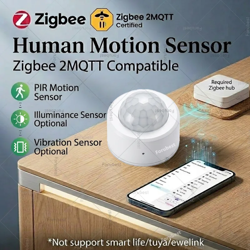Zigbee 3.0 PIR Motion Sensor H - Smart Home Automation Diy ulasan dan harga
