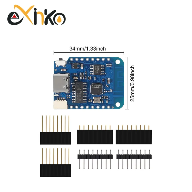 1/5/10PCS WeMos D1 Mini ESP826 - Esp8266 Nodemcu Board ulasan dan harga